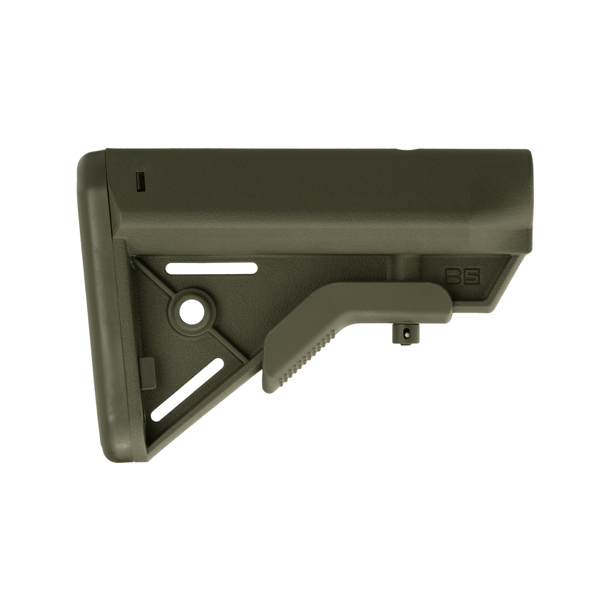 B5 Systems Bravo Stock Mil-Spec for AR-15 in Olive Drab Green