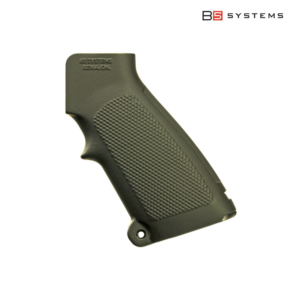 B5 Systems CAR-15 LS2 Grip for AR-15 in Olive Drab Green
