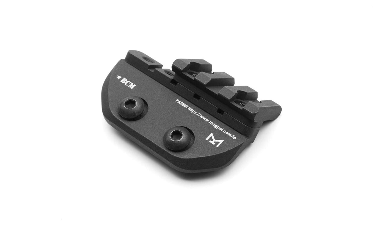 BCM 1913 Light Mount Modular, aluminium M-LOK light mount, top view
