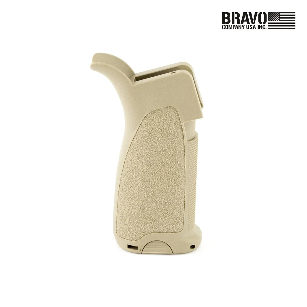 BCM Gunfighter Mod 1 Pistol Grip for AR-15/M4, in Flat Dark Earth, side view