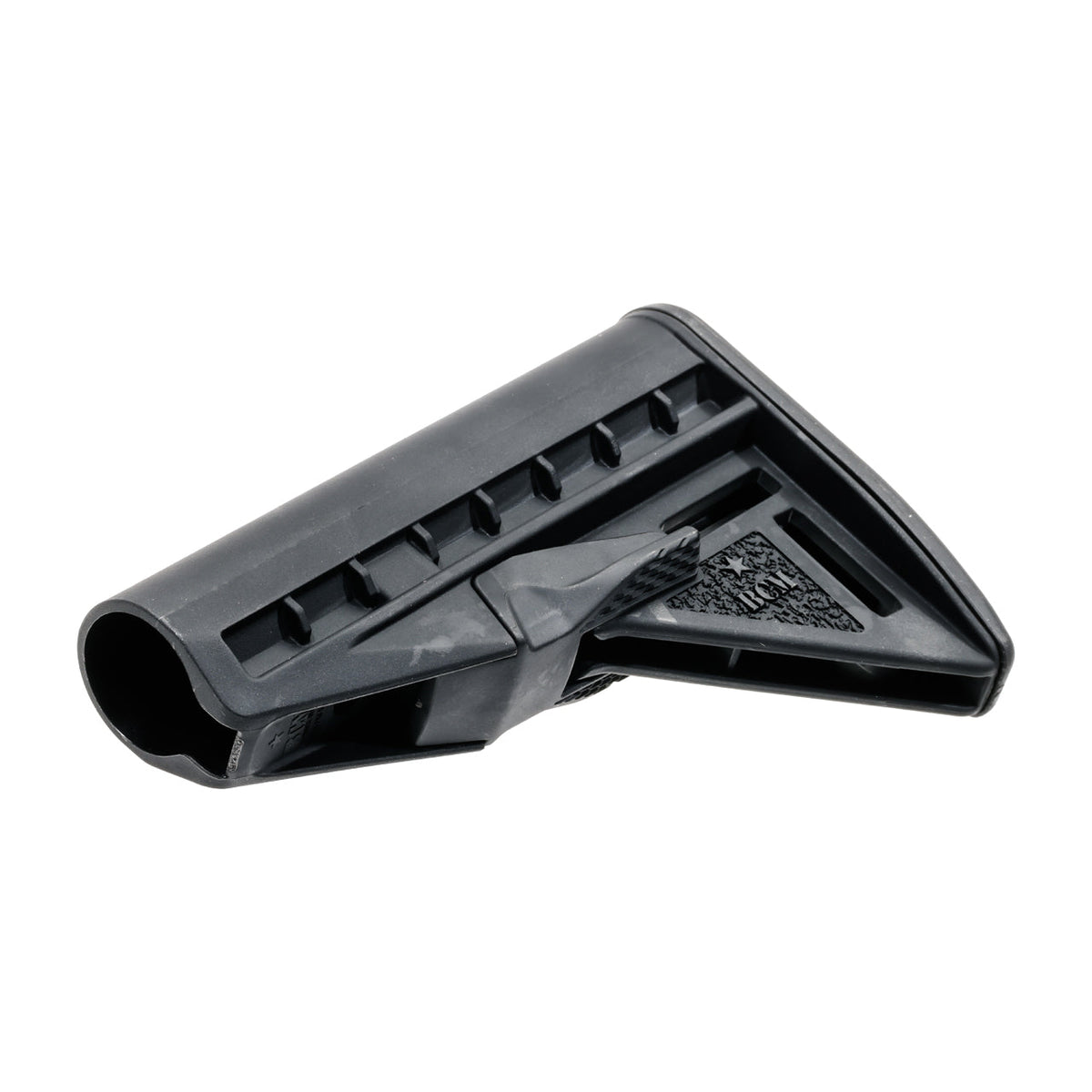 BCM Gunfighter Stock Mod 3 for AR-15, angled view