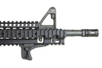 BCM KAG Kinesthetic Angled Grip for Picatinny, fitted under a carbine quad rail handguard