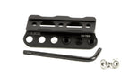 BCM modular scout light mount, aluminium KeyMod light mount, with screws and Allen key, side view