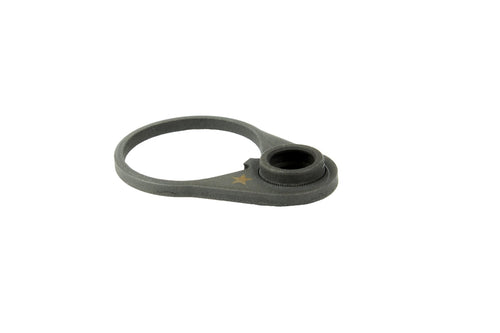BCM QD end plate steel receiver end plate, angled view