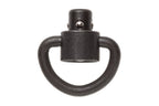 BCM QD sling swivel 1 inch D-ring in carbon steel, front view