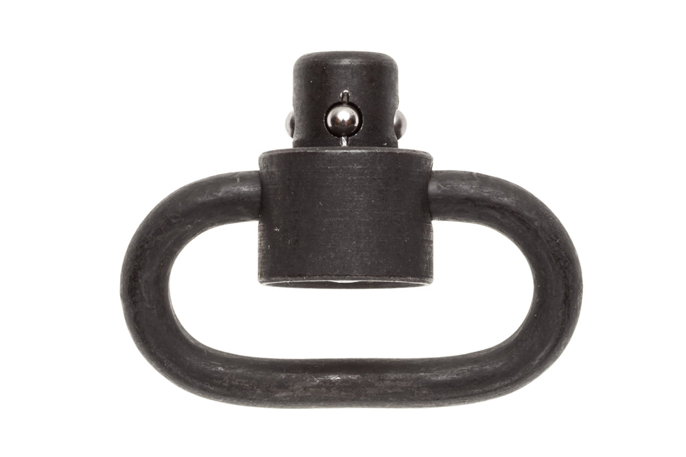 BCM heavy duty QD sling swivel in carbon steel, side view