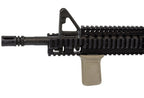 BCM Vertical Grip Mod 3 for Picatinny, in FDE fitted under a quad rail handguard