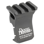 Daniel Defense 1 o'clock offset rail, front view with DD logo, 03-029-13017