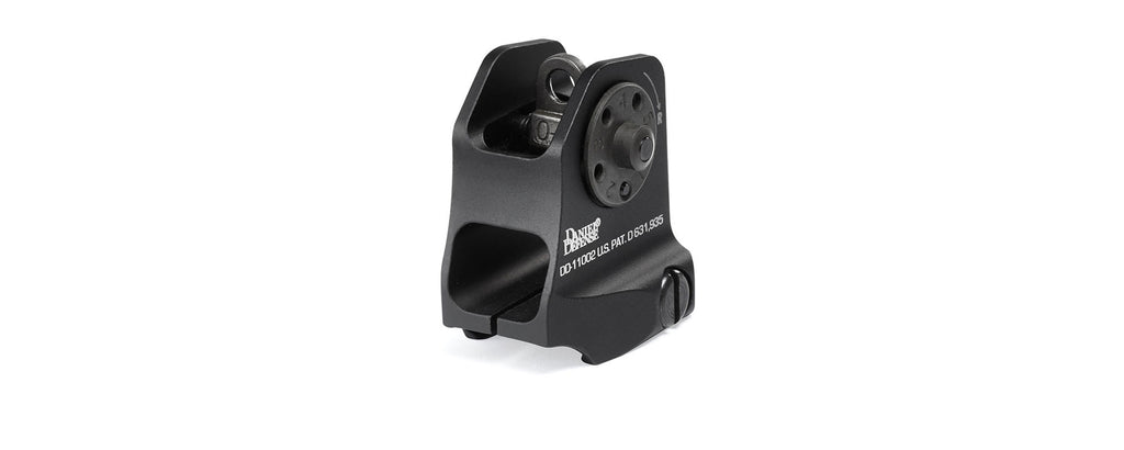 Daniel Defense A1.5 fixed rear iron sight for AR-15 flat-top upper, 19-064-11002