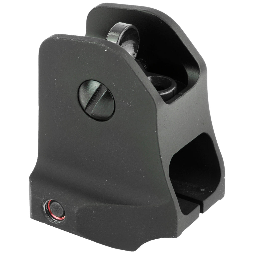 Daniel Defense A1.5 fixed rear sight from the opposite side showing the clamp screw