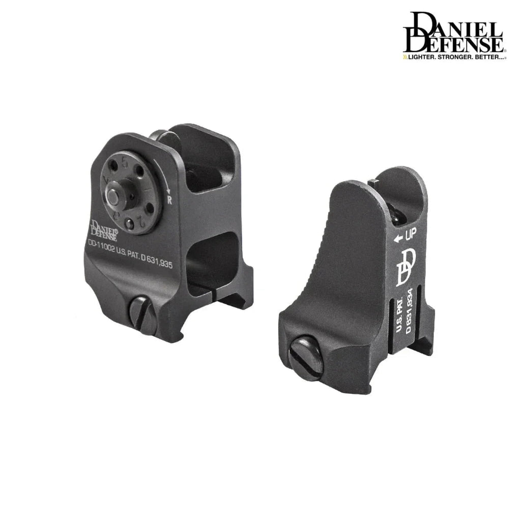 Daniel Defense Rock & Lock AR-15 Iron Sight Set, 19-088-09116