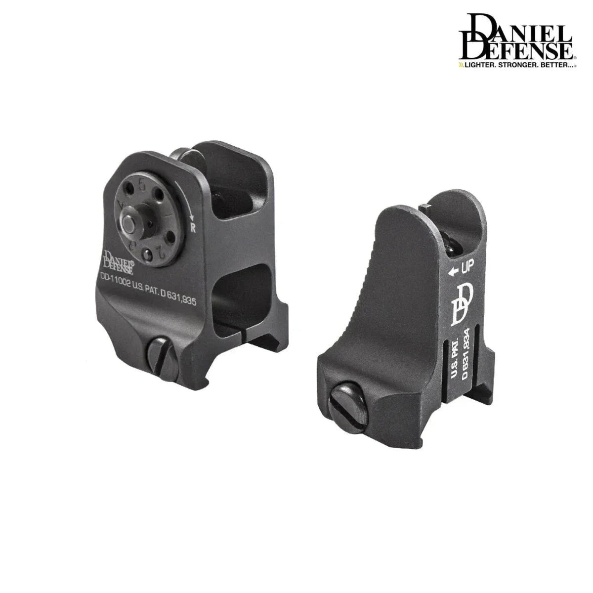 Daniel Defense Rock & Lock AR-15 Iron Sight Set, 19-088-09116
