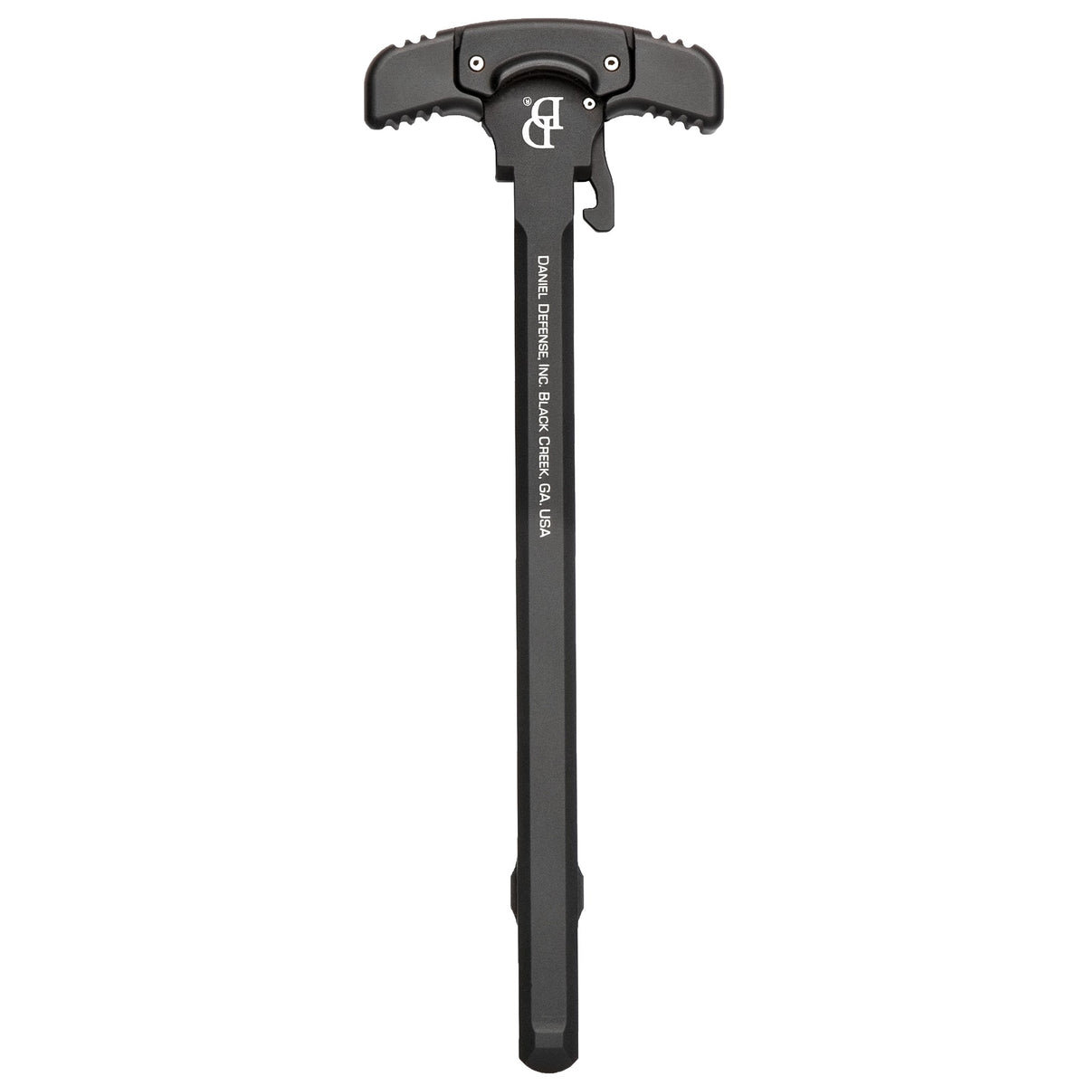 Daniel Defense GRIP-N-RIP ambidextrous charging handle, top-down view, 04-013-03252-006