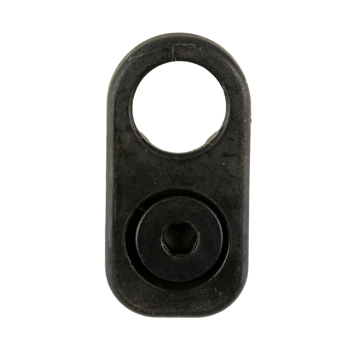 Daniel Defense MFR M-LOK QD sling mount, front face showing the QD socket, 03-021-15136