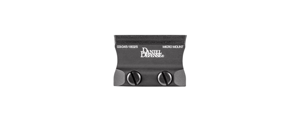 Daniel Defense Micro Mount for Aimpoint Micro red dots with lower 1/3 spacer, 03-045-18025