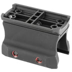 Daniel Defense Micro Mount for Aimpoint Micro, rear view showing the optic footprint