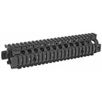 Daniel Defense MK18 RIS II quad rail in Black at an angle