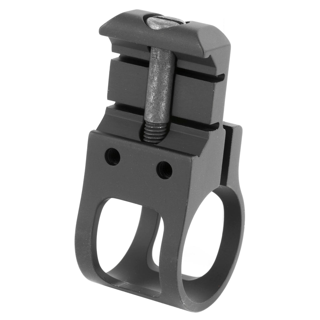 Daniel Defense offset flashlight mount, rear view showing the Picatinny clamp
