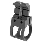 Daniel Defense offset flashlight mount, rear view showing the Picatinny clamp