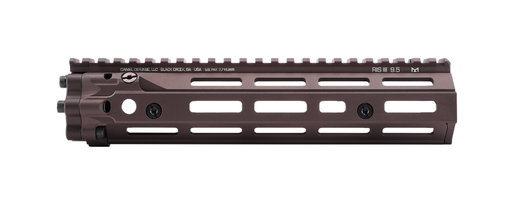 Daniel Defense RIS III M-LOK handguard for AR-15, 9.5 inch, FDE