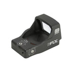 EOTech EFLX 6 MOA in black with the top-loading CR2032 tray set into the housing