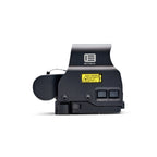 EOTech EXPS2-2 holographic weapon sight showing the 68 MOA ring with two stacked 1 MOA red dots