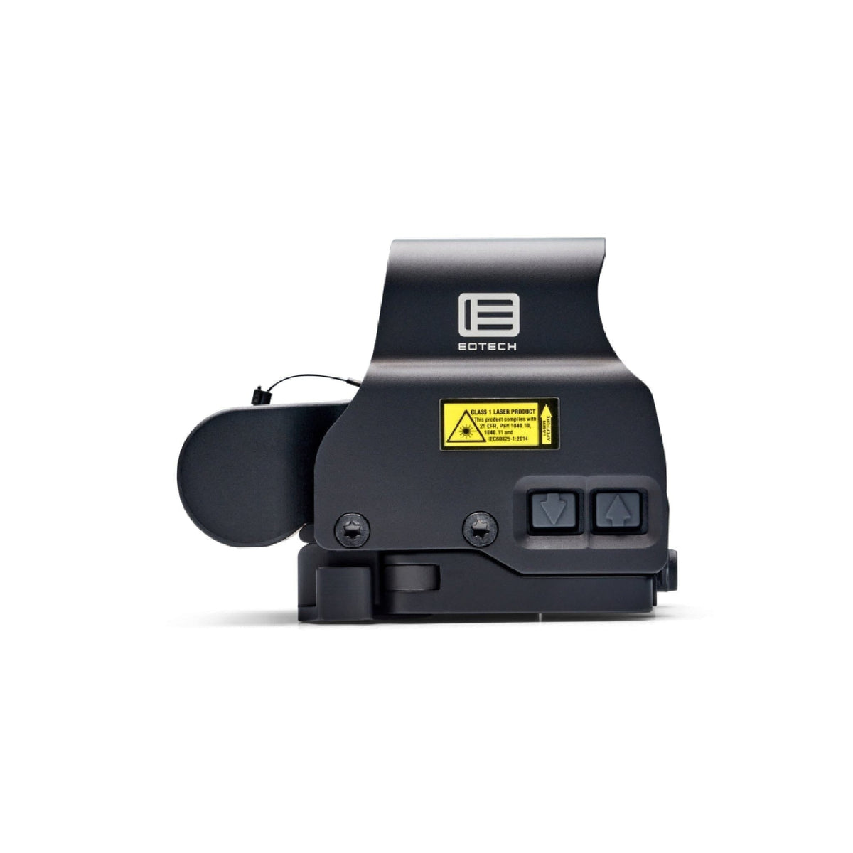 EOTech EXPS2-2 holographic weapon sight showing the 68 MOA ring with two stacked 1 MOA red dots