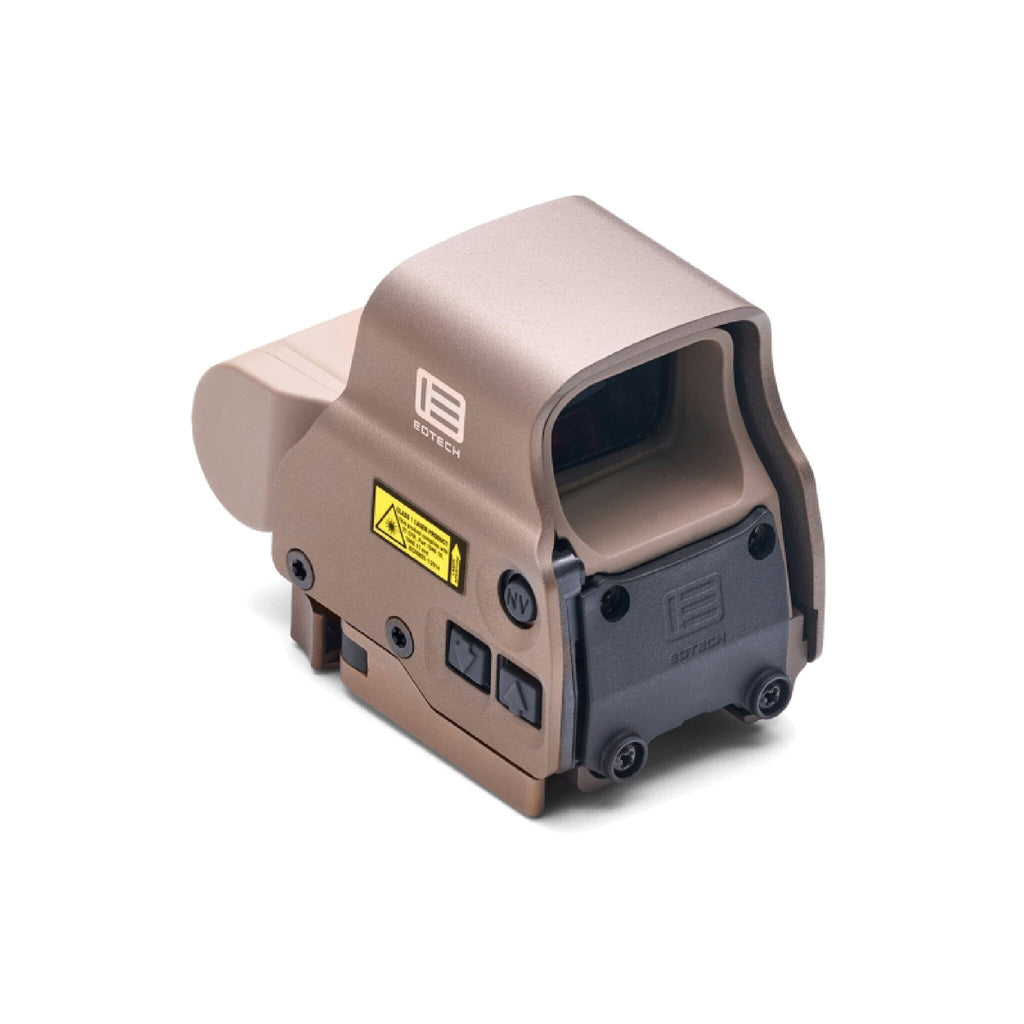 EOTech EXPS3-1TAN holographic sight in tan, a parallax-free reticle with unlimited eye relief