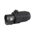 EOTech G33 3x magnifier in black supplied as the optic alone with no mount in the box