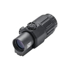 EOTech G33 3x magnifier in black with the dioptre ring used to sharpen the magnified reticle