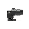 EOTech G33 3x magnifier in black on the Switch-to-Side quick-detach mount for holographic sights