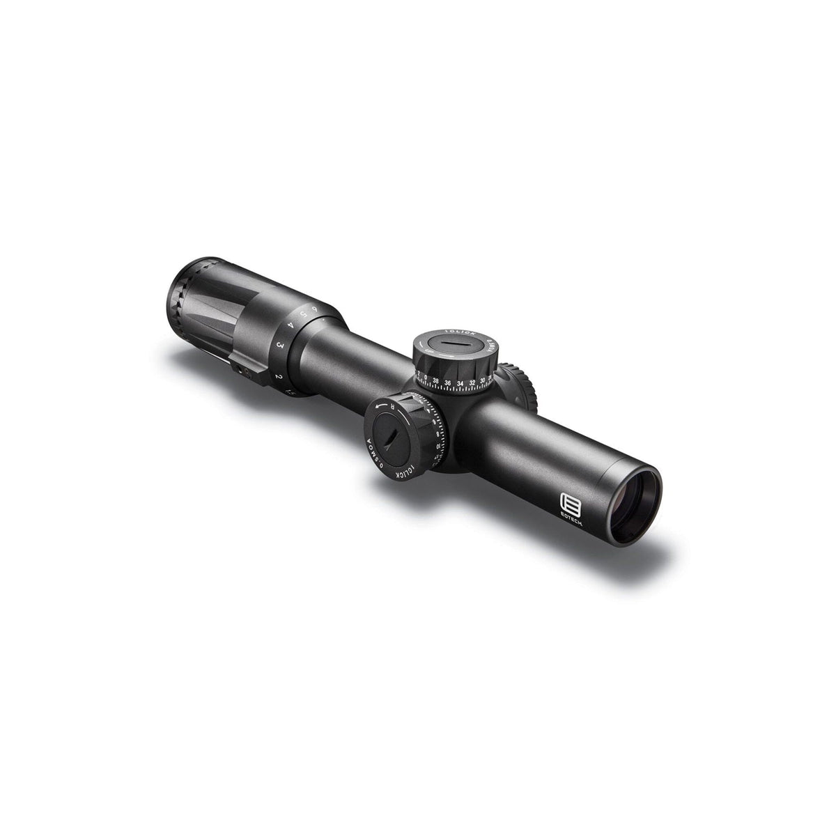 EOTech Vudu 1-6x24 SR1 MRAD rifle scope built around XC high-density glass on a 30mm tube