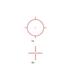 EOTech Vudu 1-6x24 SR1 MRAD rifle scope with a fast-focus eyepiece and its 24 mm objective
