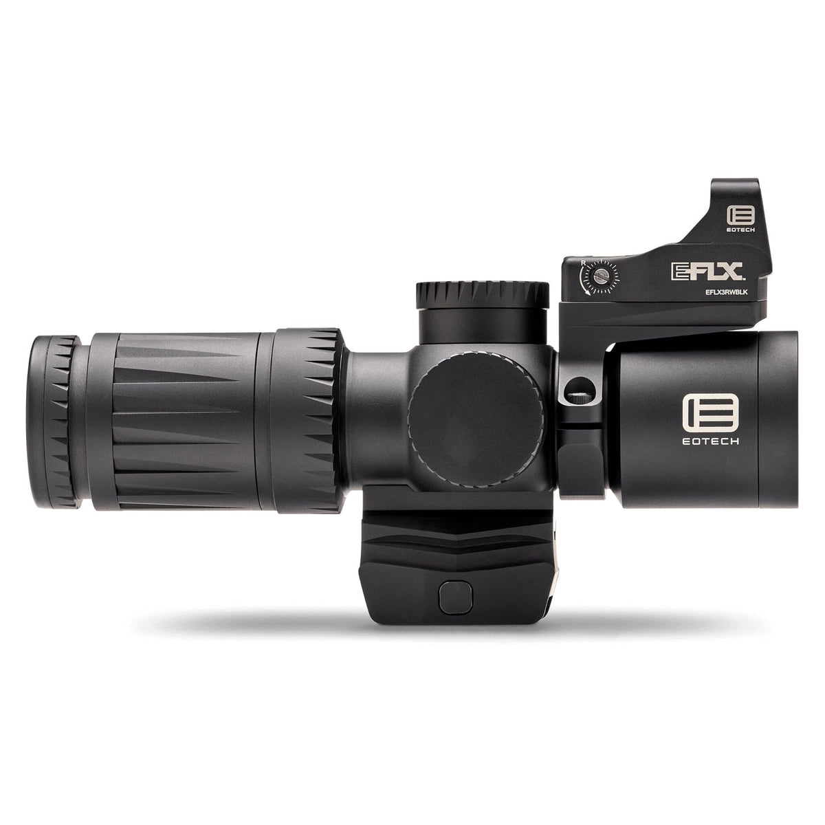 EOTech Vudu 3-9x32 scope with its knurled magnification ring marked from 3x through 9x