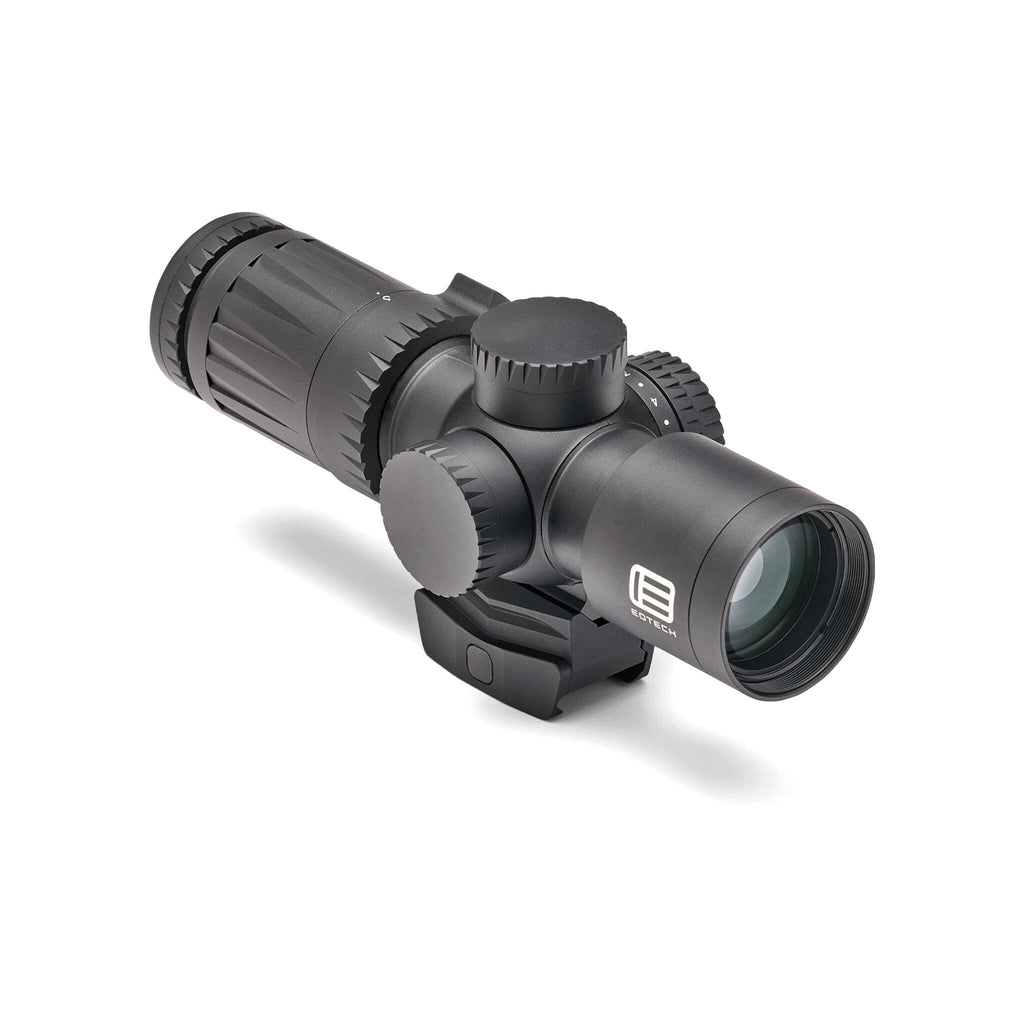 EOTech Vudu 3-9x32 MR5 rifle scope in black, a 6.8 inch scope weighing 16 oz with a 32mm objective