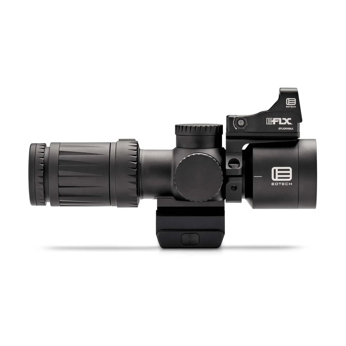EOTech Vudu 4-12x36 MD5 in black, adjusted by turrets in 0.1 MRAD increments