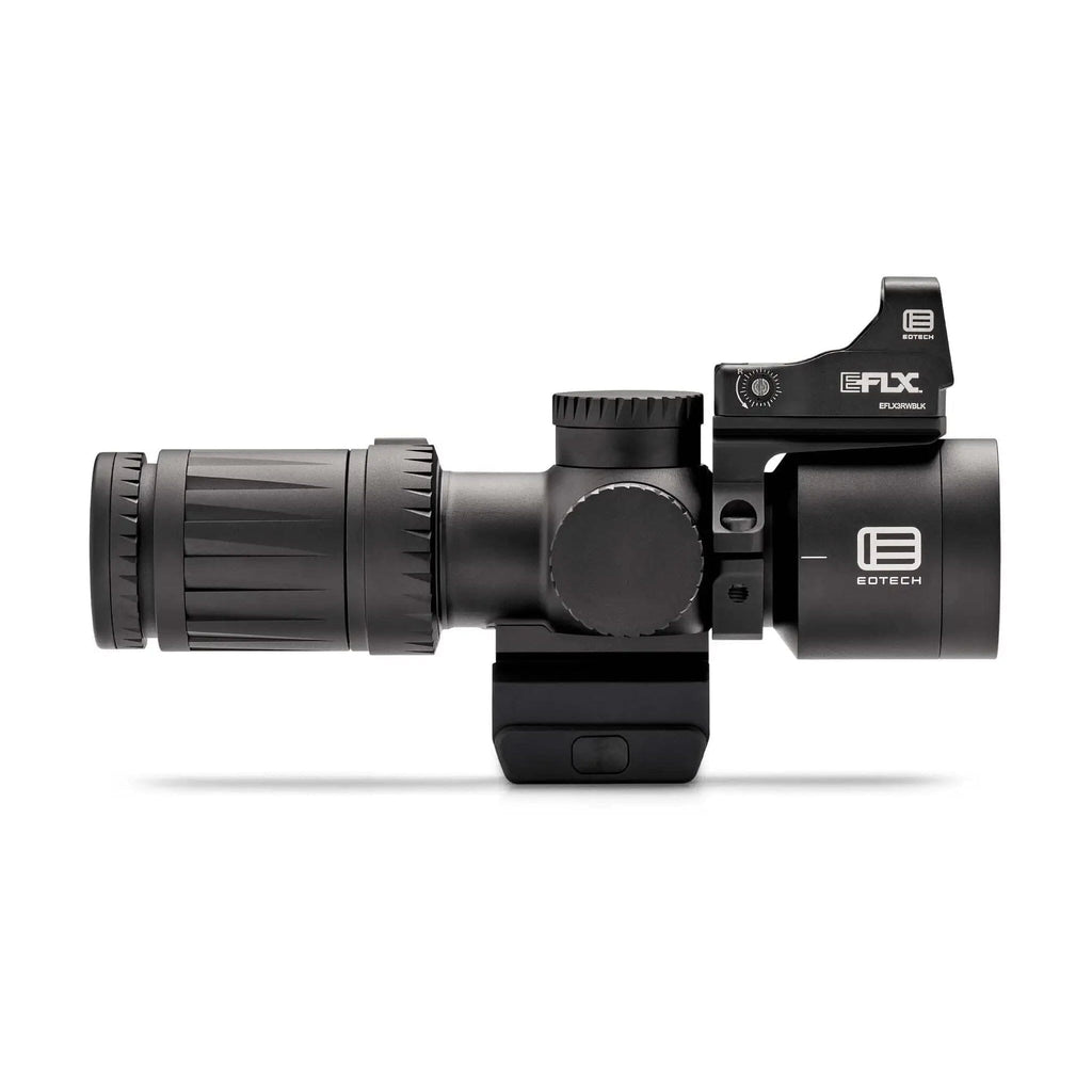 EOTech Vudu 4-12x36 MR5 scope in black showing the zero-resettable elevation and windage turrets