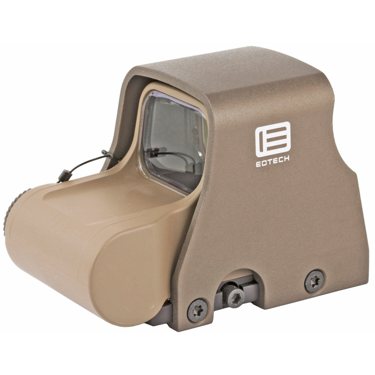 EOTech XPS2-0TAN holographic weapon sight in tan, with the 68 MOA ring and 1 MOA red dot reticle