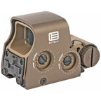 EOTech XPS2-0TAN in tan showing the cross-bolt clamp used on 1in Weaver and Picatinny rails
