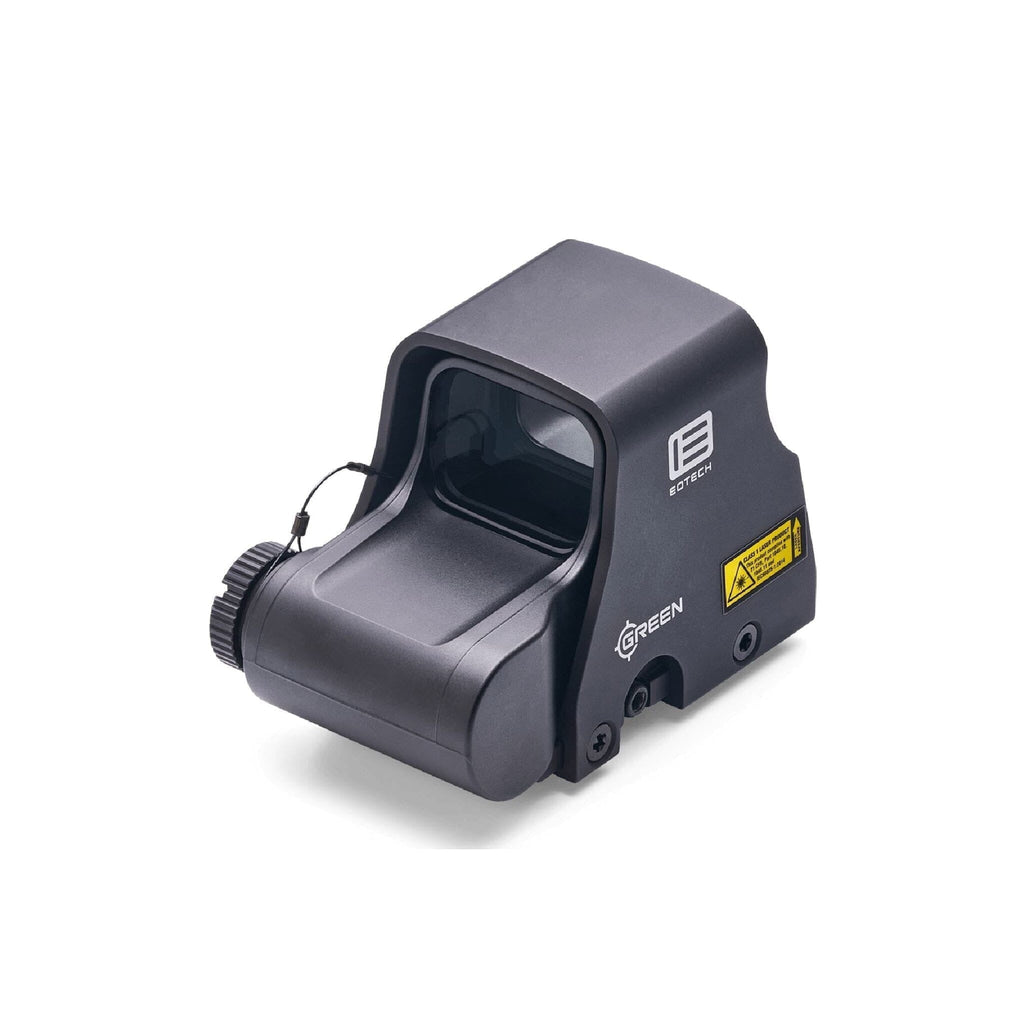 EOTech XPS2-0GRN holographic weapon sight showing the 68 MOA ring and 1 MOA green centre dot
