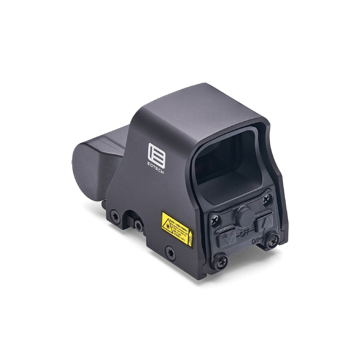 XPS2-1 holographic sight with the compact transverse CR123 battery housing that shortens the body