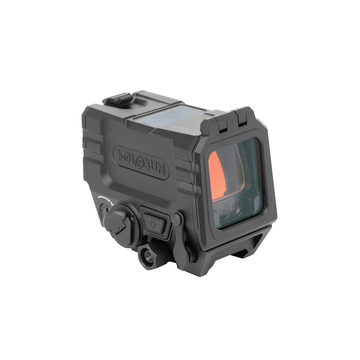 Holosun AEMS EVO Dual with its integrated 520nm green laser and 850nm infrared laser in one housing