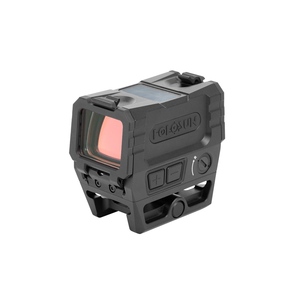 Holosun AEMS EVO green dot sight with the switchable dot, circle and circle-dot reticle