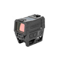 Holosun AEMS EVO green dot sight with the switchable dot, circle and circle-dot reticle