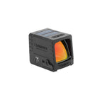 Holosun AEMS Macro gold dot sight with the Solar Failsafe panel that supplements the CR1632 cell