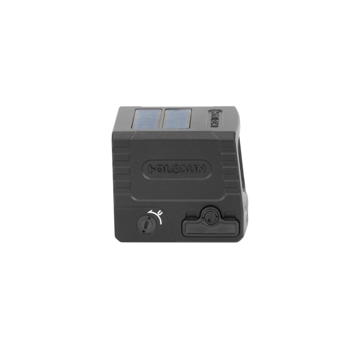 Holosun AEMS Macro green dot sight with a fully enclosed emitter sealed against rain and grit