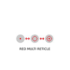 Holosun AEMS Micro AEMS-MICRO-RD, 1.5 by 1 by 1.2 in overall and built for recoil