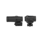 ARO EVO SPR sight showing the Special Purpose Reticle with its 65 MOA circle and holdover dots