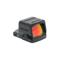 Holosun EPS CORE gold dot sight showing its fixed 3 MOA gold aiming dot at 590nm
