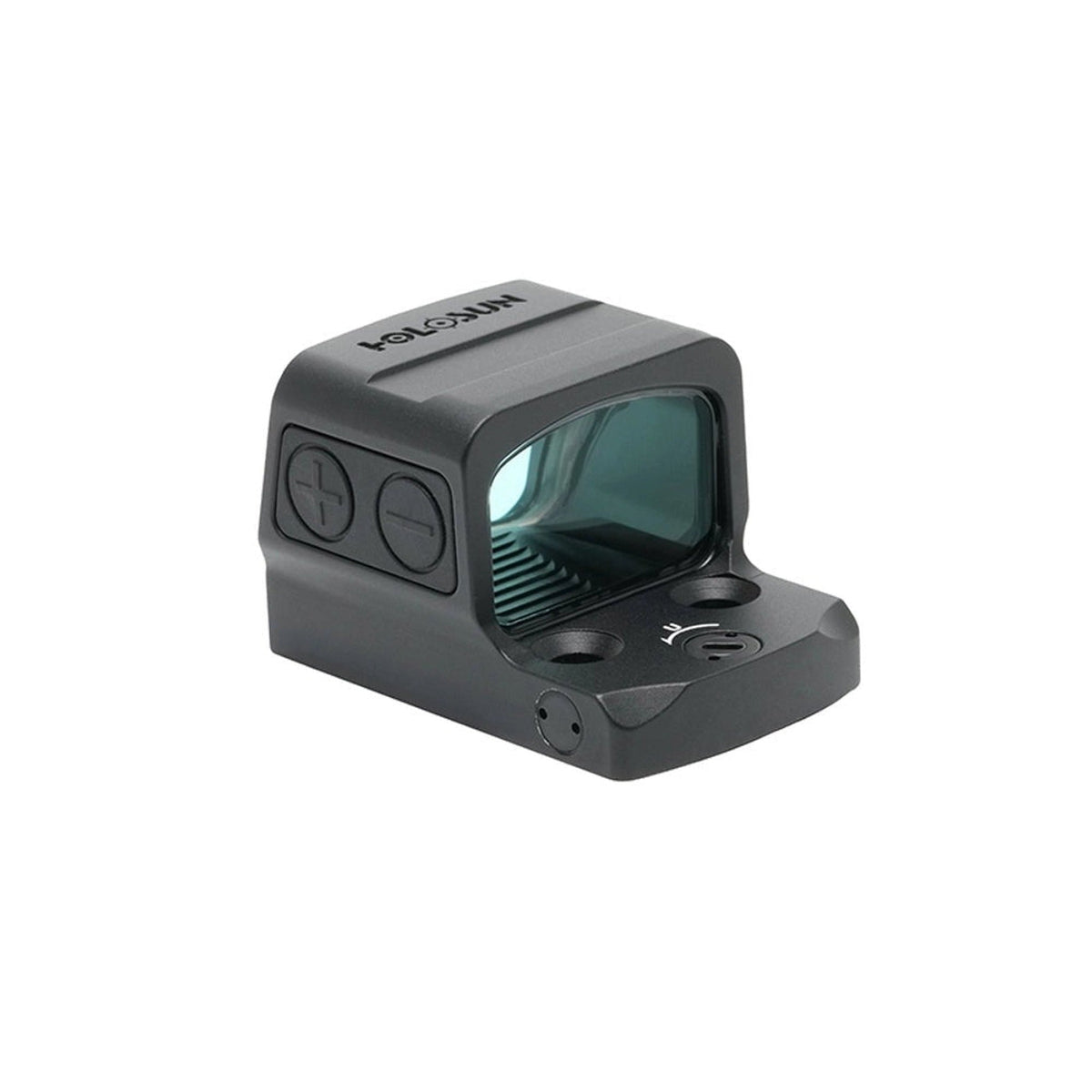 Holosun EPS CORE 3 MOA green dot sight showing the side-loading CR1620 battery tray